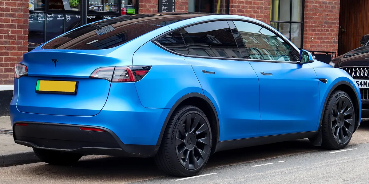 2022 Tesla Model Y Long Range AWD Rear Taken in Warwick