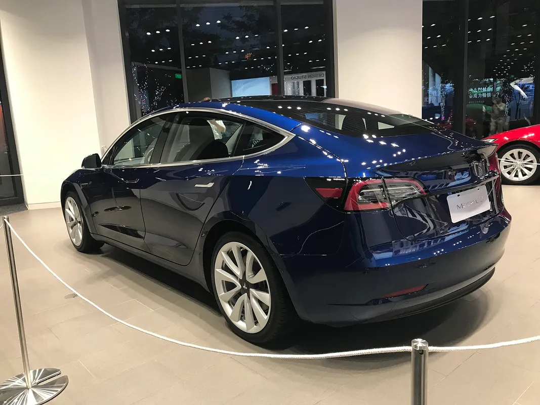 Tesla Model 3 in Shanghai, China
